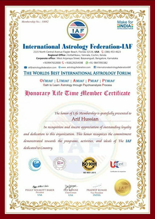 Award Winner Astrologer